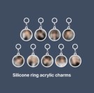 (&TEAM) Back To Life Weverse Shop 'Silicone Ring Acrylic Charm' thumbnail