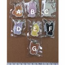 (ATEEZ) GOLDEN HOUR : Part.5 - SOUNDWAVE ANITEEZ KEYCHAIN thumbnail