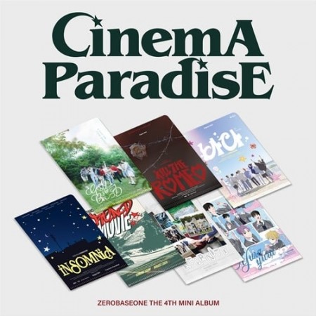  ZEROBASEONE - [CINEMA PARADISE] 4th Mini Album ZEROSE Version