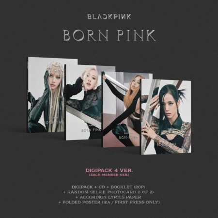 BLACKPINK - [BORN PINK] 2nd Album DIGIPACK Version