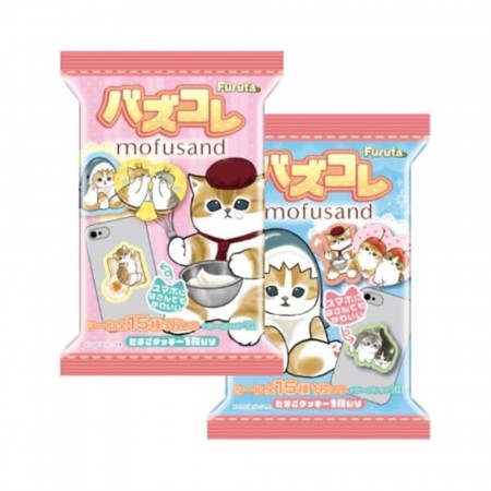 MOFUSAND COOKIE WITH STICKER FURUTA BUZ-COLLE 10G